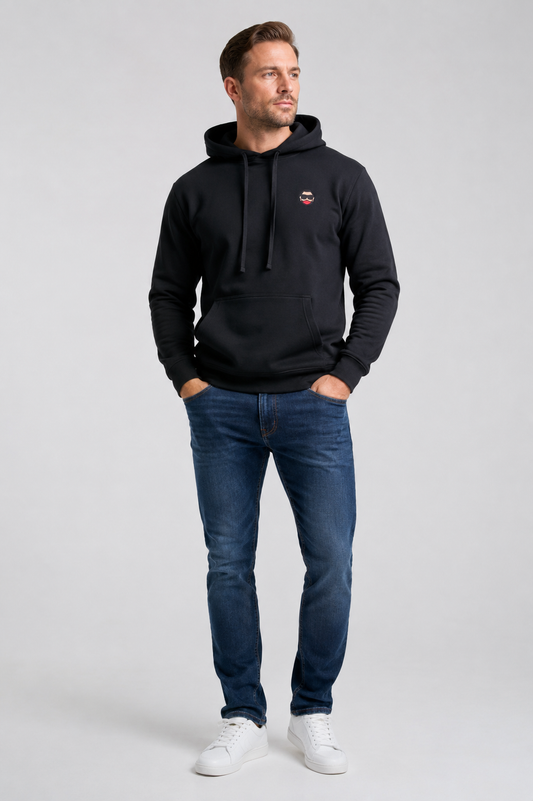 Hoodie Herr Glööckler Männer Sticklogo