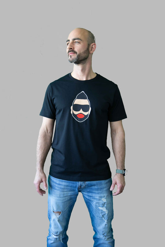 T-Shirt Print Herr Glööckler Männer