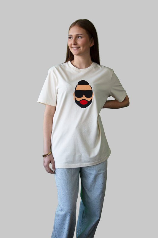 T-Shirt Print Herr Glööckler Frauen