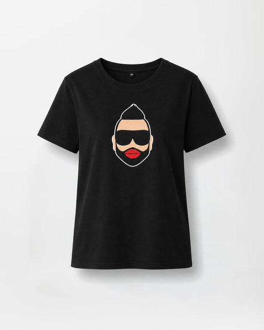T-Shirt Print Herr Glööckler Frauen